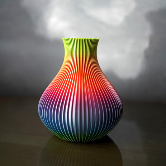 Jarrón Sophie de 18 cm | Jarrón minimalista moderno | LeHa Designs | Decoración estética para el hogar | Jarrón de flores contemporáneo