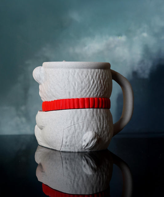 Portavasos de helado con forma de oso polar | Pawblo el oso de hielo | Funda para helados | Decoración acogedora para la cocina | Regalo para amantes del helado