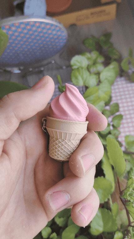 Ice Cream Clicker | Satisfying Fidget Toy | Cute Stress Relief | 3D Printed