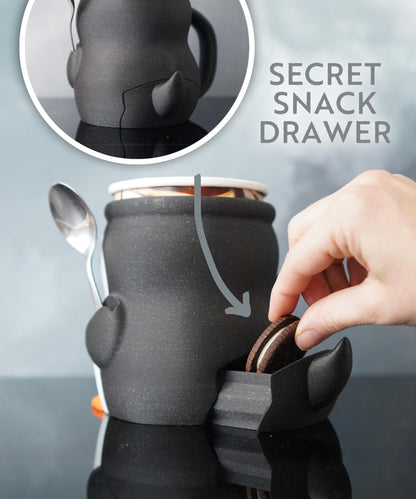 Penguin Ice Cream Pint Holder | Pebbles the Penguin | Cute Ice Cream Cozy | Winter Kitchen Decor | Ice Cream Lover Gift