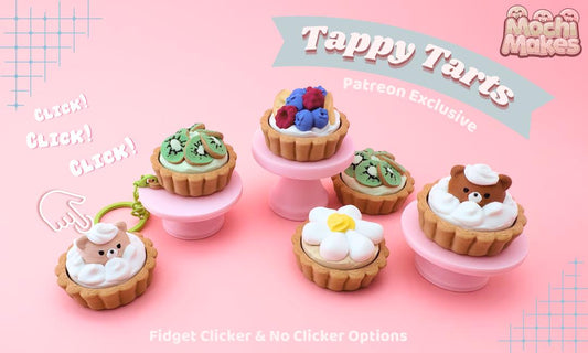 Tappy Tarts – Lindo postre con clicker y llavero