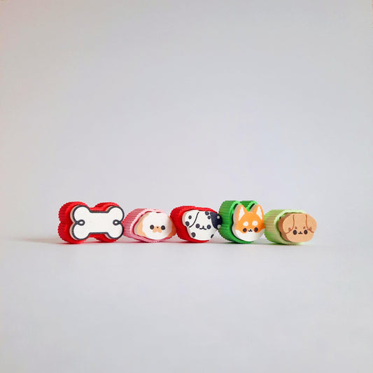 Juguete fidget con clicker para cachorros: una colección de adorables juguetes fidget para perros