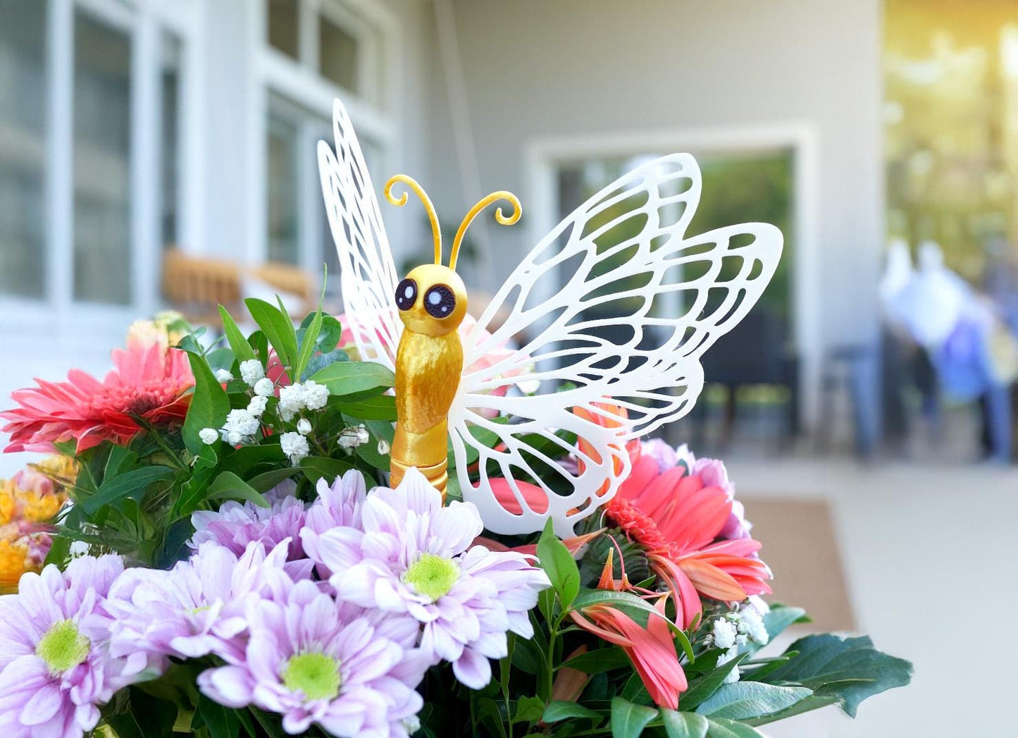 Compartimento secreto Bella con forma de mariposa | Regalo para guardar dinero | Decoración con forma de mariposa | LeHa Designs | Regalo único con almacenamiento secreto