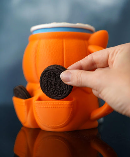 Portavasos para helado Corgi | Kevin el Corgi | Decoración otoñal de calabaza | Funda para helado adorable | Idea de regalo otoñal