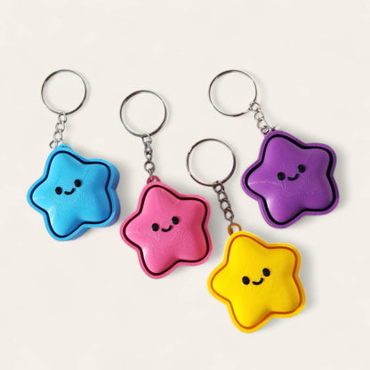 Star Clicker – Regordete y colorido | Juguete antiestrés | Clicker sensorial impreso en 3D