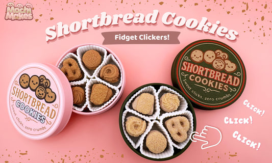 Juguete antiestrés con forma de galleta de mantequilla: un simpático juguete con forma de galleta