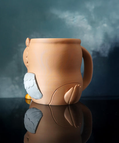 Owl Ice Cream Pint Holder | Owlfonso the Owl | Cute Ice Cream Cozy | Owl Kitchen Decor | Ice Cream Lover Gift